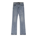 Mid Indigo Super Stack Flare Jeans