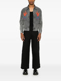 Myne embroidered-peacock canvas jacket