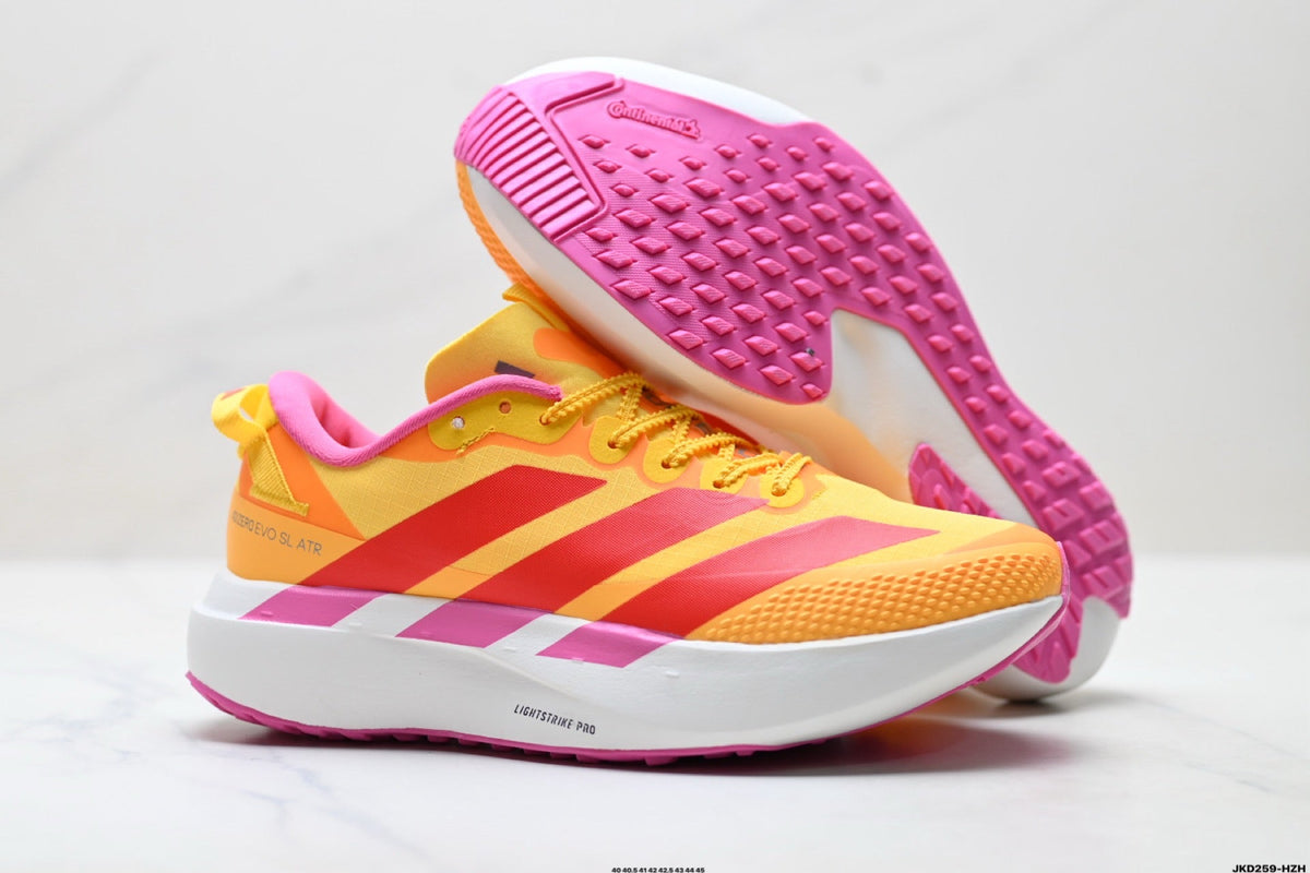 Adidas K81801550 Men's Running Shoes - 3 Colorways incl. Blue/Black & Orange/Pink