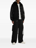 A BATHING APE® bomber jacket with collar trim