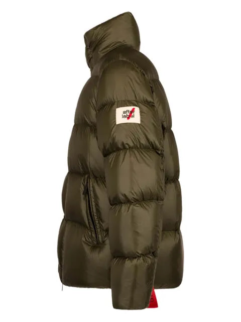 AFTER LABEL press-stud puffer jacket