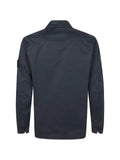 Stone Island shirt jacket with logo patch