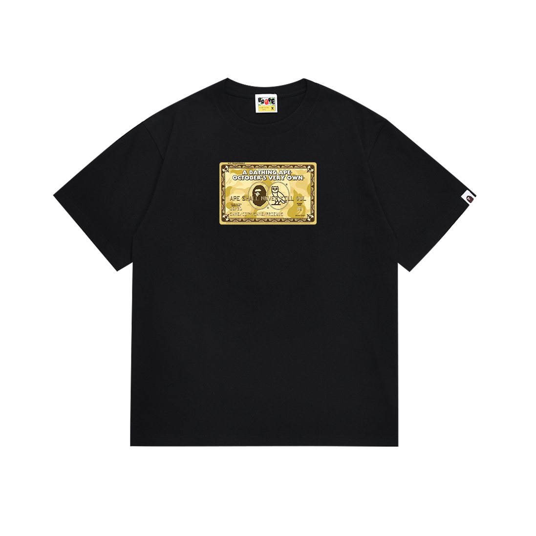 BAPE Gold Bill Graphic Short-Sleeve T-Shirt
