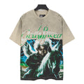 Godspeed Distressed Rhinestone Short-Sleeve Graphic T-Shirt