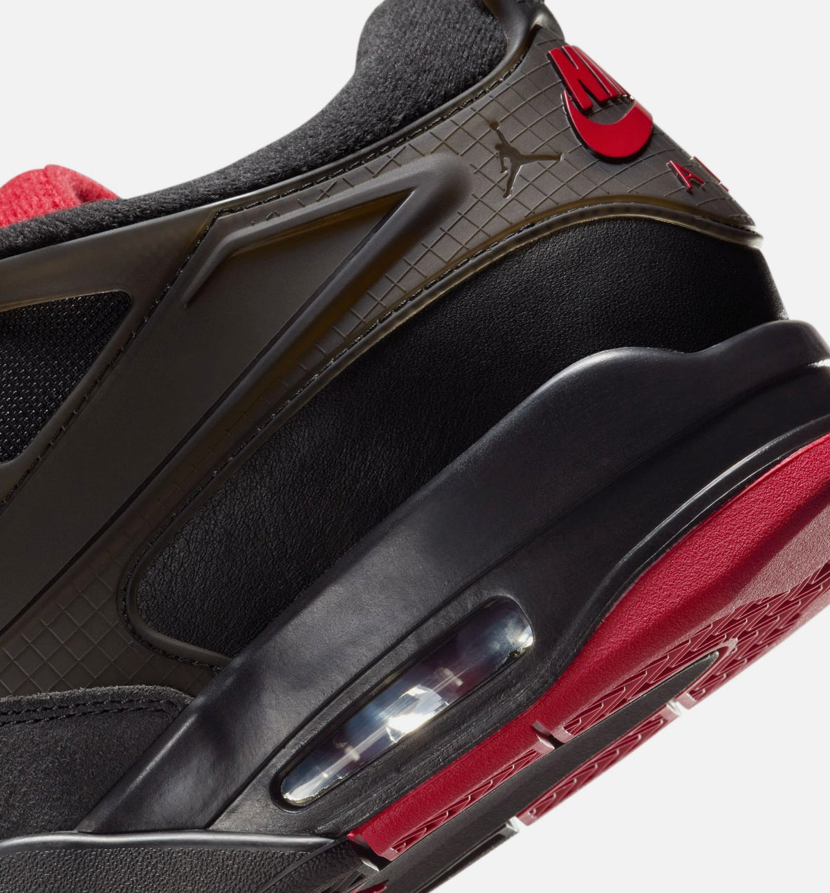 Air Jordan 4 RM Bred Men's Lifestyle Shoes - Black/Red