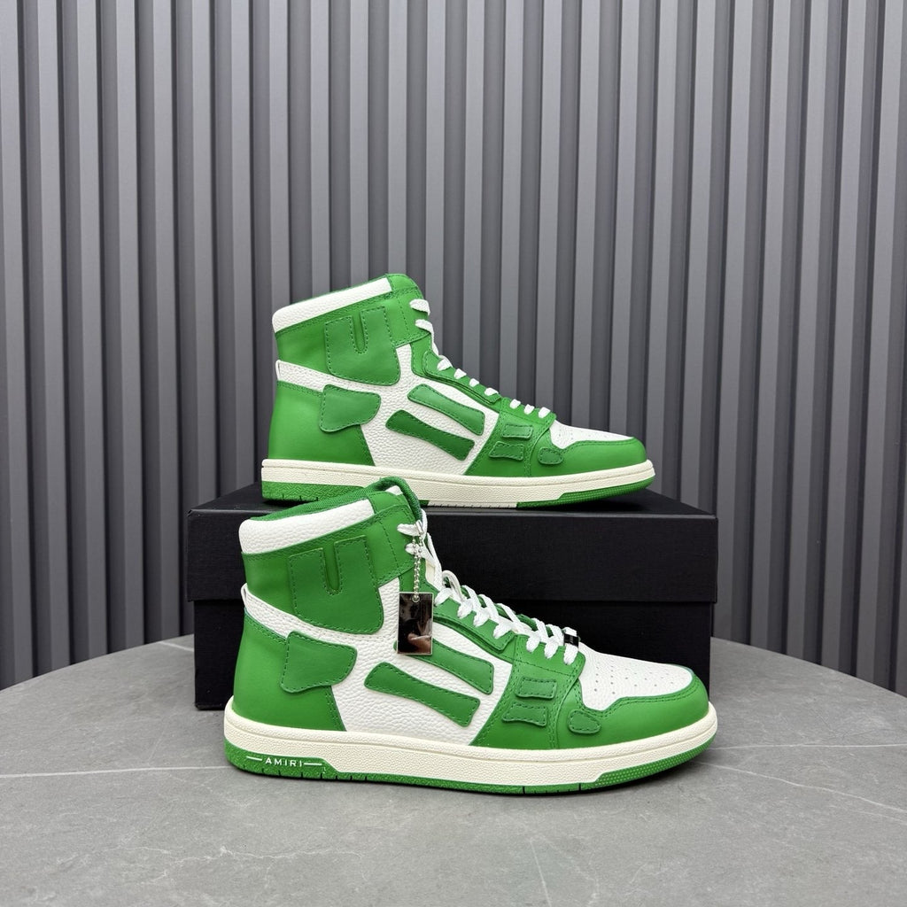Amiri Two-Tone High-Top Sneakers