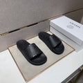 Versace Men's Embossed Strap Slide Sandals